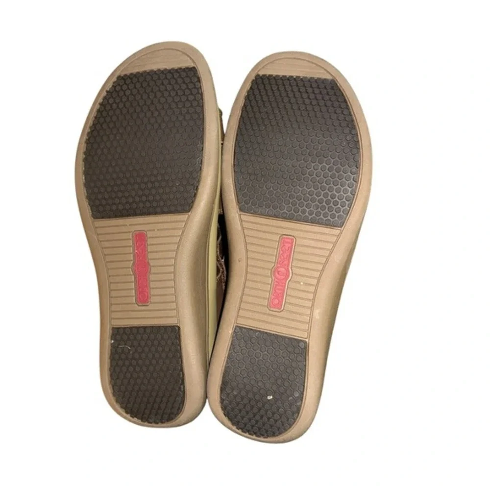 Orthofeet 932 Mens 12D WIDE Brown‎ Leather Adjustable Straps Comfort Sandals